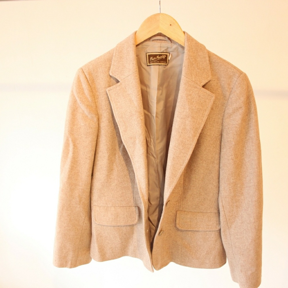 Mairi Macintyre wool blazer